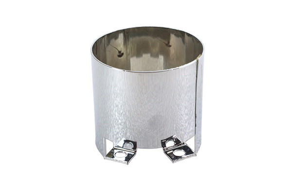 V-Twin - 42-0401 - Chrome Starter Solenoid End Cover - Fits 1982-1988 Harley-Davidson FXR, 1967-1980 XL, 1965-1984 FL, 1971-1984 FX, 1984-1988 FXST, 1979-1988 FLT, 1986-1988 FLST