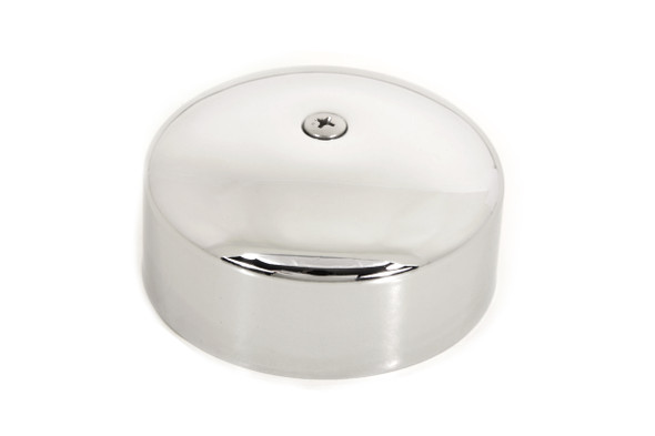 V-Twin - 42-0413 - Chrome Starter End Cover - Fits 1967-1980 Harley-Davidson XL, 1965-1980 FL, 1973-1984 FXE