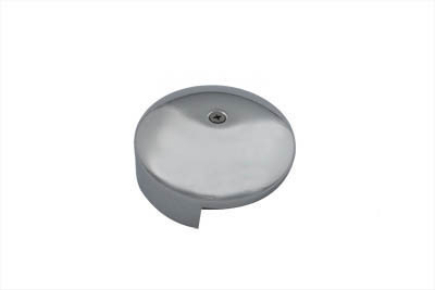 V-Twin - 42-0414 - Chrome Generator 2-Brush End Cover - Fits 1958-1969 Harley-Davidson FL, 1958-1981 XL