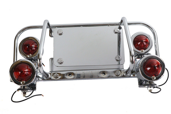 V-Twin - 42-0421 - Chrome Dresser Light Bar