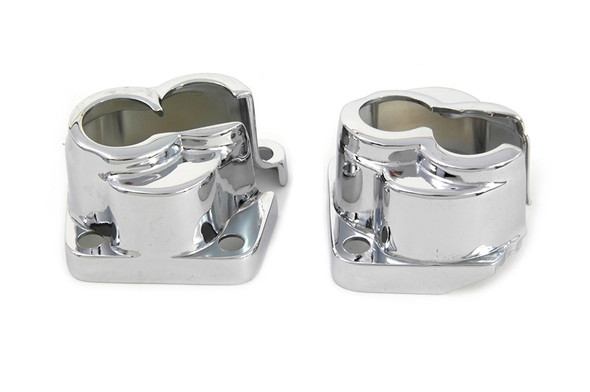 V-Twin - 42-0437 - Tappet Cover Steel - Fits 1984-1998 Harley-Davidson FXST, FLT, 1991-1998 FXD, 1984-1994 FXR, 1986-1998 FLST