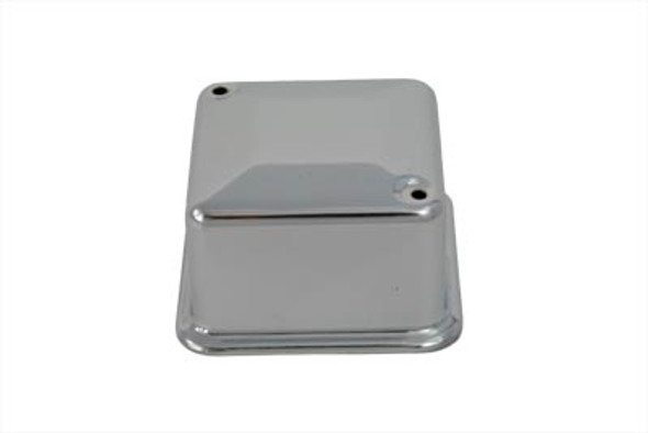 V-Twin - 42-0442 - Chrome 6 Volt Delco Type 3-Brush Regulator Cover