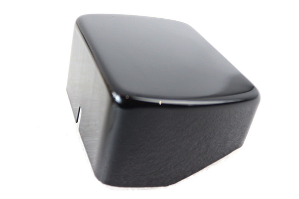 V-Twin - 42-0490 - Smooth Black Coil Cover - Fits 1984-1999 Harley-Davidson FXST, 1986-1999 FLST, 1965-1984 FL, 1971-1984 FX