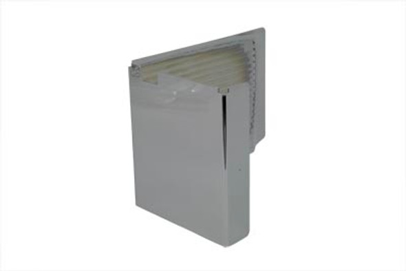V-Twin - 42-0509 - Battery Side Cover Chrome