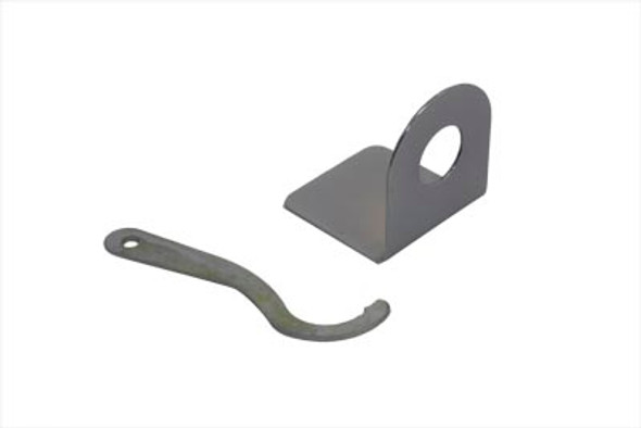 V-Twin - 42-0525 - Chrome Switch Bracket with Wrench