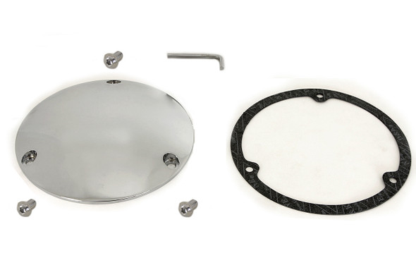 V-Twin - 42-0605 - Dome Derby Cover Kit - Fits 1970-1984 Harley-Davidson FL, 1984-1998 FXST, 1979-1998 FLT, 1971-1984 FX, 1985-1994 FXR, 1991-1998 FXD, 1986-1998 FLST