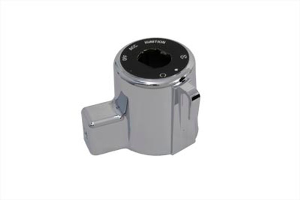 V-Twin - 42-0648 - Chrome Ignition Switch Cover