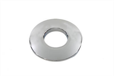 V-Twin - 42-0668 - Chrome Front Hubcap 4-1/2 inch - Fits 1981-1984 Harley-Davidson FLH