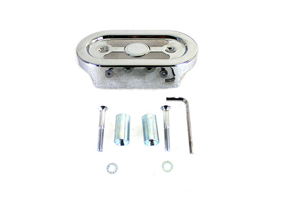 V-Twin - 42-0685 - Voltage Regulator Cover Chrome