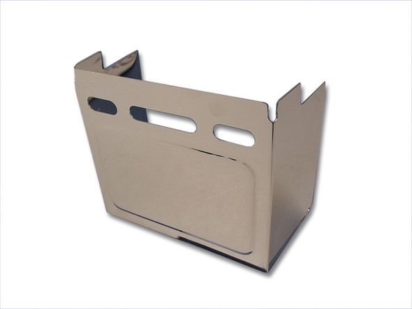 V-Twin - 42-0714 - Chrome Embossed Battery Side Cover