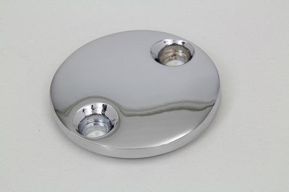 V-Twin - 42-0868 - Chrome Primary Cover Clutch Adjuster Cap