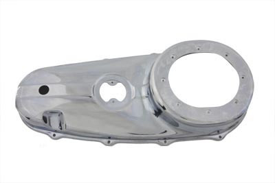V-Twin - 42-0881 - Replica Outer Primary Cover Chrome - Fits 1955-1964 Harley-Davidson FL