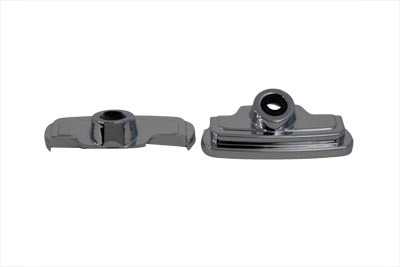 V-Twin - 42-0929 - Head and Spark Plug Cover Chrome - Fits 1986-1999 Harley-Davidson FXR, FLT, 1991-1999 FXD, 1986-1999 FLST, FXST