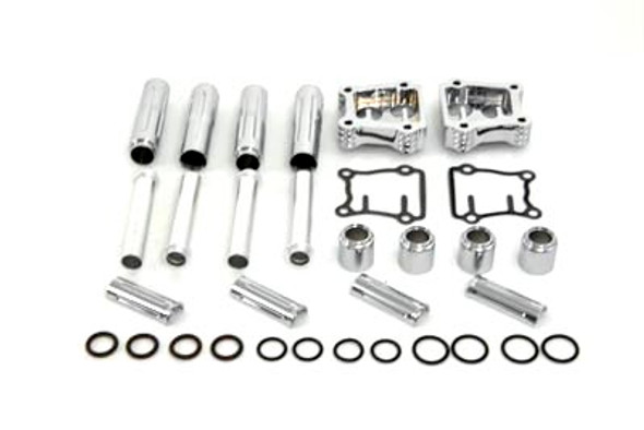 V-Twin - 42-0937 - Pushrod Cover and Tappet Base Kit