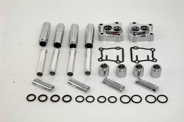 V-Twin - 42-0937 - Pushrod Cover and Tappet Base Kit