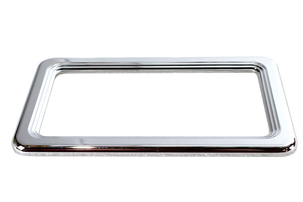V-Twin - 42-0949 - License Plate Frame Chrome Billet