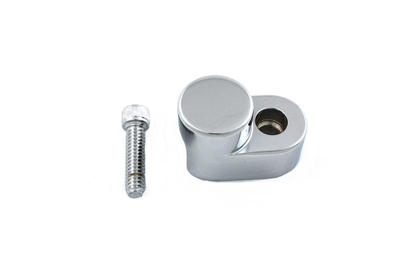 V-Twin - 42-0953 - Flywheel Sensor Cover Chrome