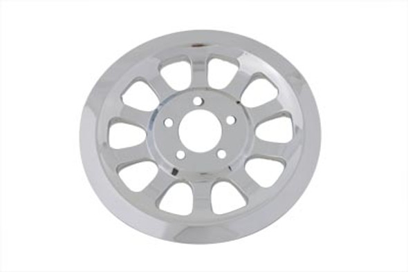 V-Twin - 42-1014 - Outer Pulley Cover 66 Tooth Chrome
