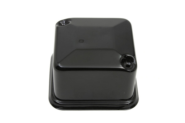 V-Twin - 42-1048 - Black 6 Volt Mechanical Regulator Cover - Fits 1947-1963 Harley-Davidson FL, 1952-1956 KH, 1957-1964 XLH