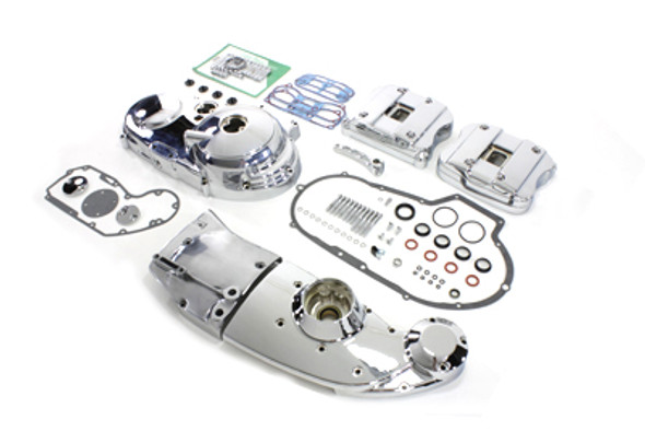 V-Twin - 42-1055 - Chrome Engine Dress Up Kit