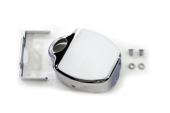 V-Twin - 42-1077 - Smooth Coil Cover Chrome