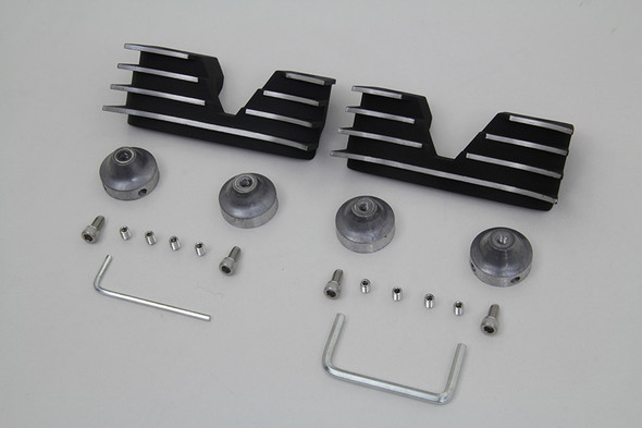 V-Twin - 42-1157 - Head Bolt and Spark Plug Cover Kit Black
