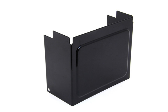 V-Twin - 42-1164 - Battery Side Cover Black Embossed - Fits 1997-2003 Harley-Davidson XLH, 1997-2005 FXD