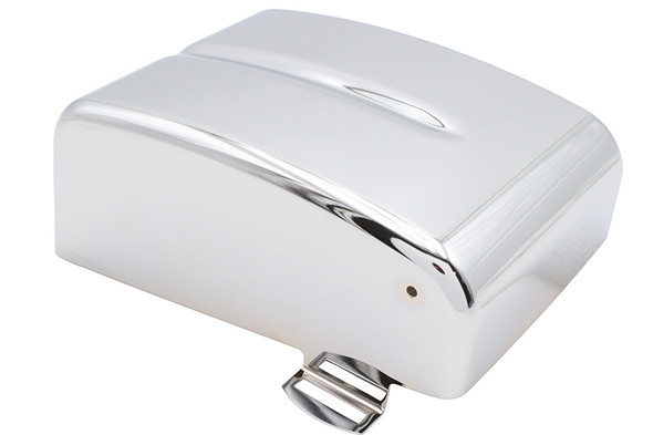 V-Twin - 42-1169 - Ignition Module Cover Chrome - Fits 2012-2017 Harley-Davidson FXD