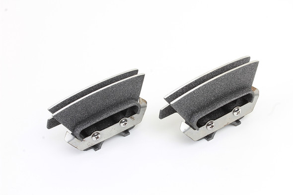 V-Twin - 42-1170 - M8 Finned Spark Plug Cover Set Granite