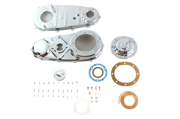 V-Twin - 42-1240 - Chrome Primary Cover Kit
