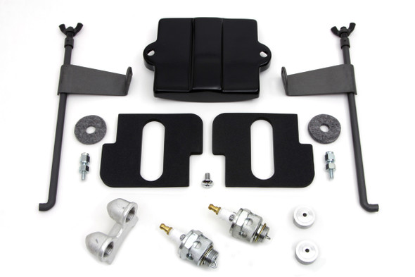 V-Twin - 42-1275 - Battery Box Top Kit - Fits 1936-1947 Harley-Davidson UL, G, EL, 1941-1947 FL