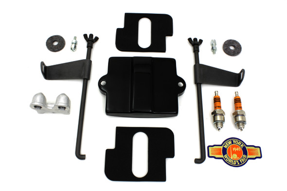 V-Twin - 42-1276 - Battery Box Top Kit - Fits 1948-1957 Harley-Davidson FL