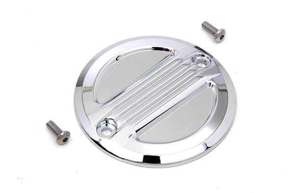 V-Twin - 42-1383 - Chrome Air Flow Ignition System Cover