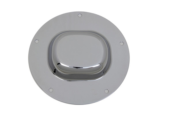 V-Twin - 42-1387 - Chrome Nostalgic 5-Hole Derby Cover