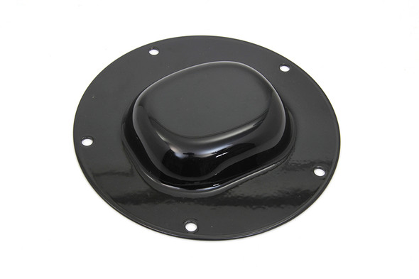V-Twin - 42-1388 - Black Nostalgic 5-Hole Derby Cover