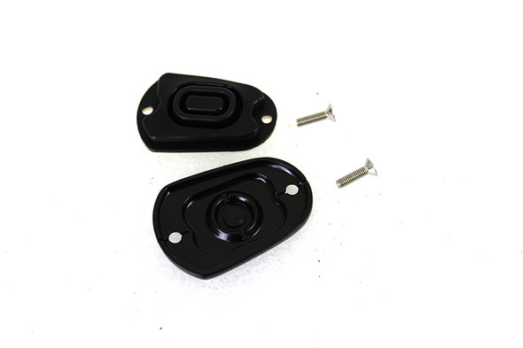 V-Twin - 42-1391 - Rear Master Cylinder Cover Black