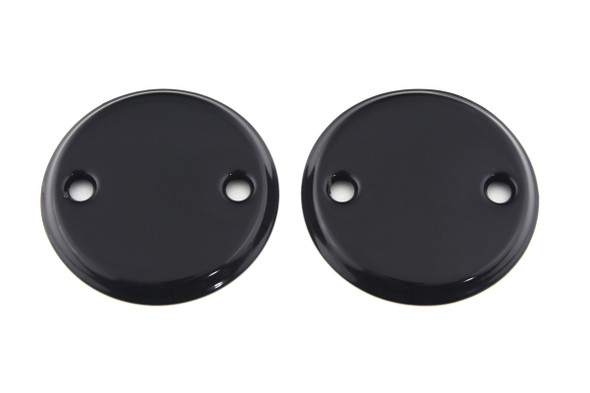 V-Twin - 42-1542 - 45 inch Inspection Cover Set Black - Fits 1932-1964 Harley-Davidson G, 1936-1952 W