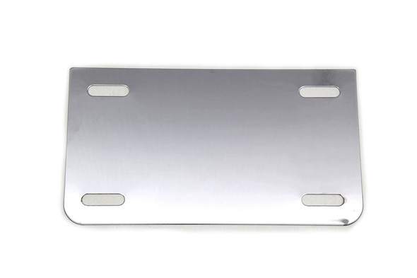 V-Twin - 42-1547 - License Plate Frame Backing Plate Chrome