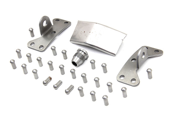 V-Twin - 42-1872 - Primary Loose Parts Kit Raw - Fits 1936-1954 Harley-Davidson FL, 1936-1952 EL