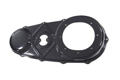V-Twin - 42-3754 - Replica Outer Primary Cover Matte Black - Fits 1941-1954 Harley-Davidson FL