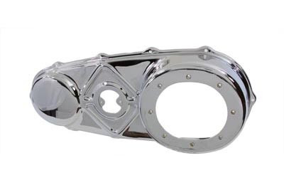 V-Twin - 42-4154 - Outer Primary Cover Chrome - Fits 1941-1954 Harley-Davidson FL
