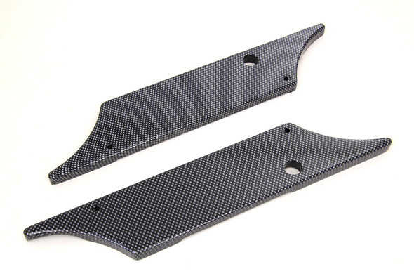 V-Twin - 42-7103 - Wyatt Gatling Saddlebag Face Plate - Fits 1993-2013 Harley-Davidson FLT