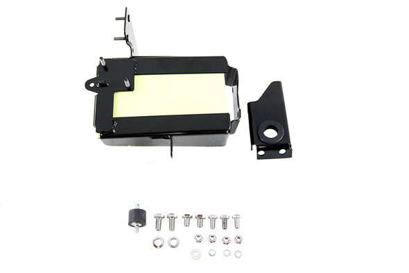 V-Twin - 42-9129 - Battery Carrier Kit Black