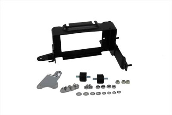 V-Twin - 42-9909 - Black Battery Carrier Kit