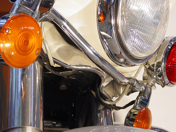 V-Twin - 42-9995 - Lower Fairing Trim Chrome - Fits 1996-2013 Harley-Davidson FLHT, FLT, FLHX