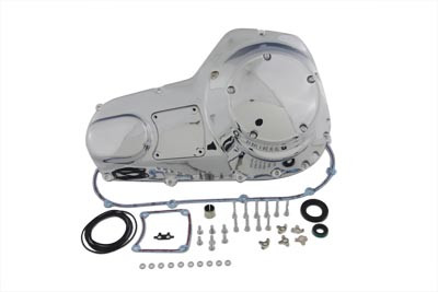 V-Twin - 43-0265 - Chrome Outer Primary Cover Kit - Fits 1994-2006 Harley-Davidson FLT