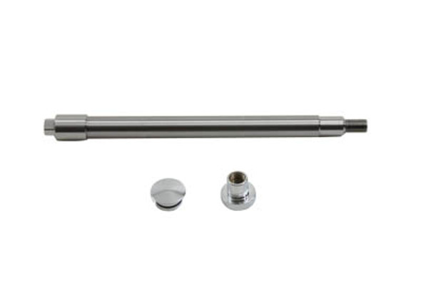 V-Twin - 44-0005 - Chrome Flush Mount Front Axle