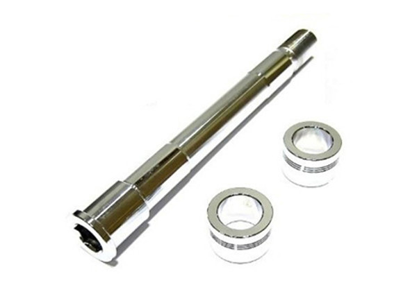 V-Twin - 44-0007 - Chrome Front Axle Kit