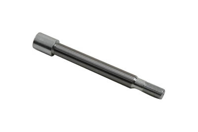 V-Twin - 44-0204 - Front Axle Zinc Plated - Fits 1952-1956 Harley-Davidson K, 1971-1972 FX, 1957-1972 XL
