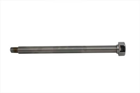 V-Twin - 44-0230 - Chrome Rear Axle Rigid Style